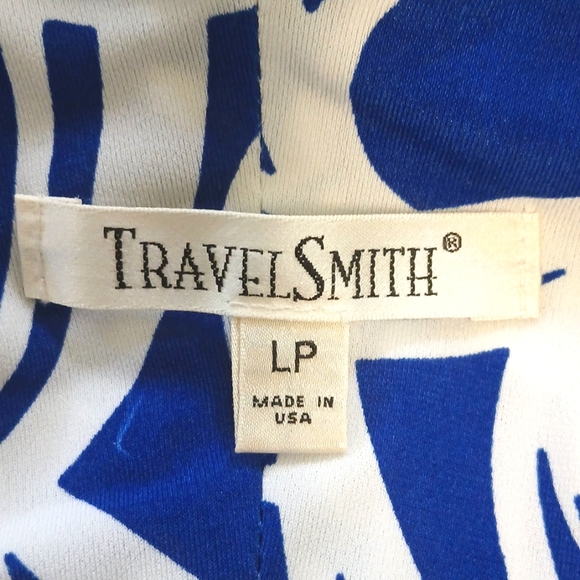 Travel Smith PL Dress Blue& White - Picture 2 of 5